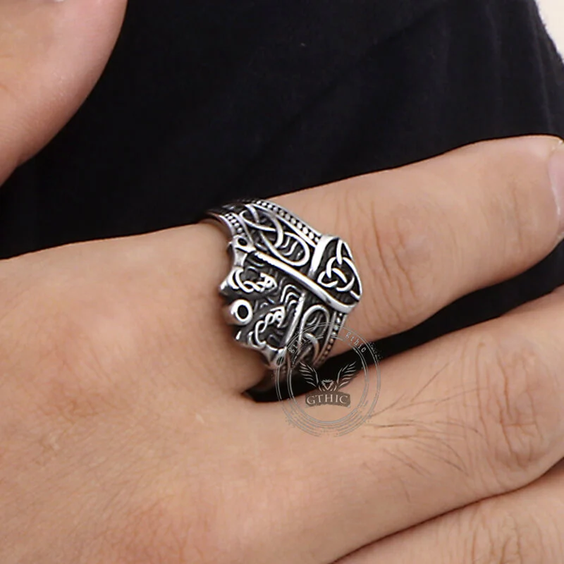 17742-vintage-double-axe-celtic-knot-stainless-steel-viking-ring-3.webp Vintage Double Axe Celtic Knot Stainless Steel Viking Ring