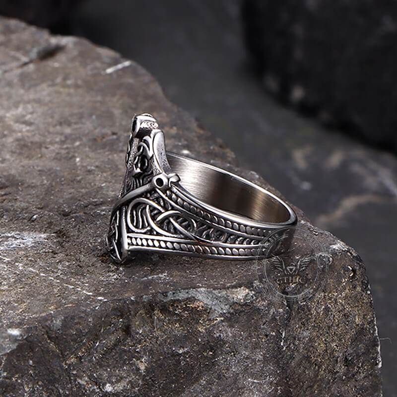 17742-vintage-double-axe-celtic-knot-stainless-steel-viking-ring-9.jpg Vintage Double Axe Celtic Knot Stainless Steel Viking Ring