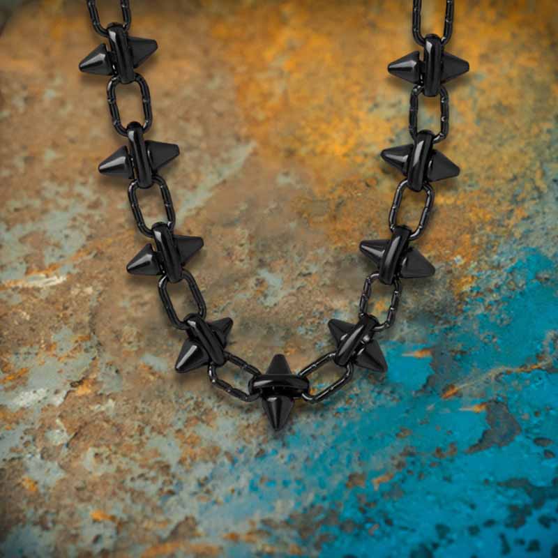 17945-simple-rhombus-stitching-stainless-steel-necklace-1.jpg Simple Rhombus Stitching Stainless Steel Necklace