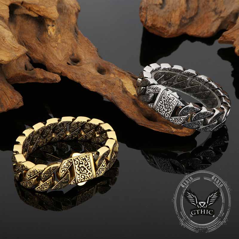 Punk Creative Pattern Stainless Steel Bracelet