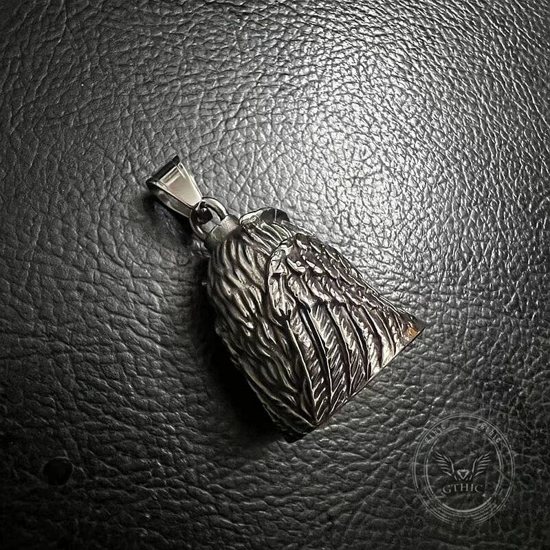 18195-punk-gem-owl-lucky-bell-stainless-steel-pendant-6.jpg Punk Gem Owl Lucky Bell Stainless Steel Pendant