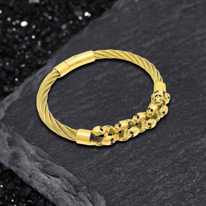 18413-punk-skull-wire-splicing-stainless-steel-bracelet-7.jpg Punk Skull Wire Splicing Stainless Steel Bracelet