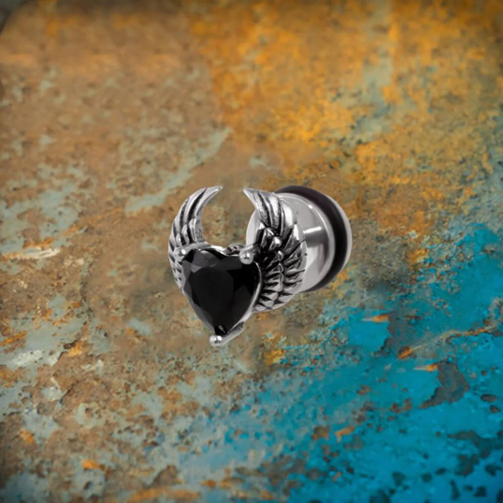 18463-punk-zircon-heart-wing-stainless-steel-stud-earrings-11.webp Punk Zircon Heart Wing Stainless Steel Stud Earrings
