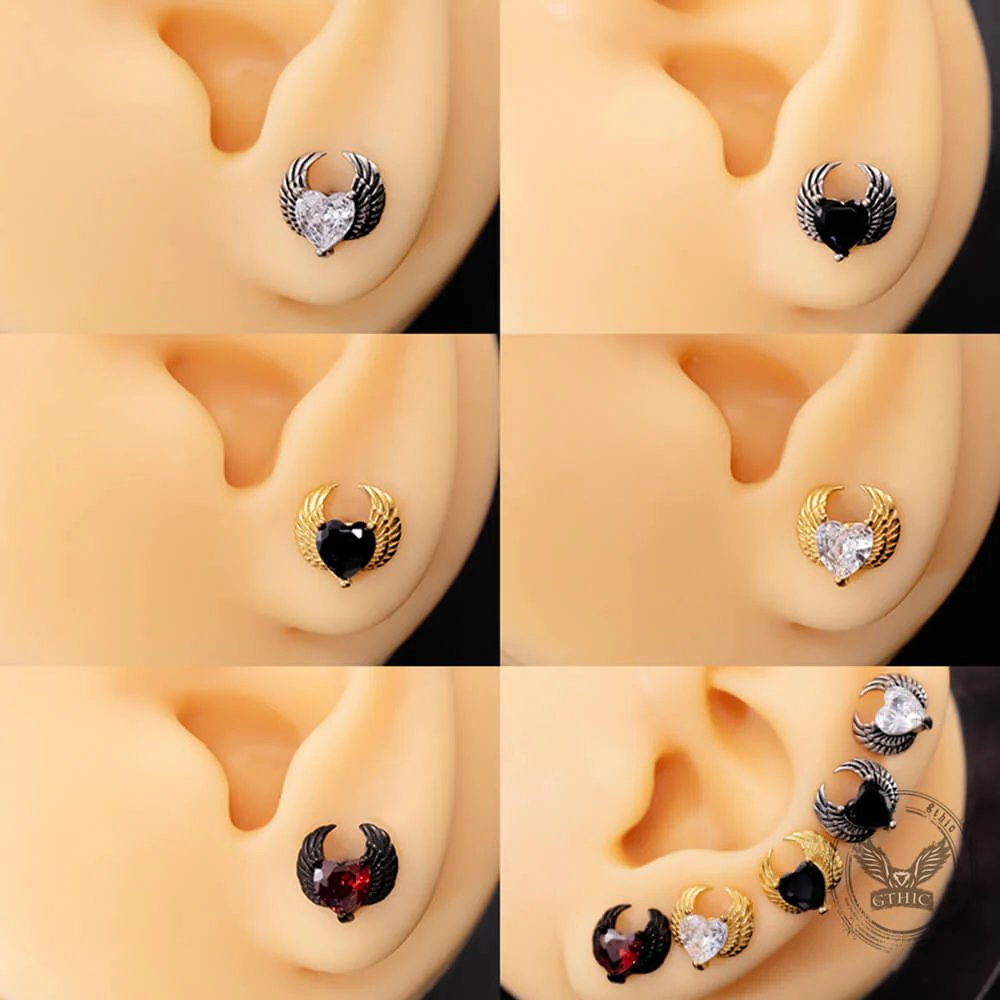 18463-punk-zircon-heart-wing-stainless-steel-stud-earrings-2.webp Punk Zircon Heart Wing Stainless Steel Stud Earrings