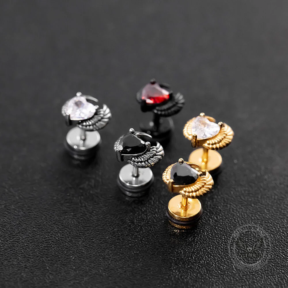 18463-punk-zircon-heart-wing-stainless-steel-stud-earrings-4.webp Punk Zircon Heart Wing Stainless Steel Stud Earrings