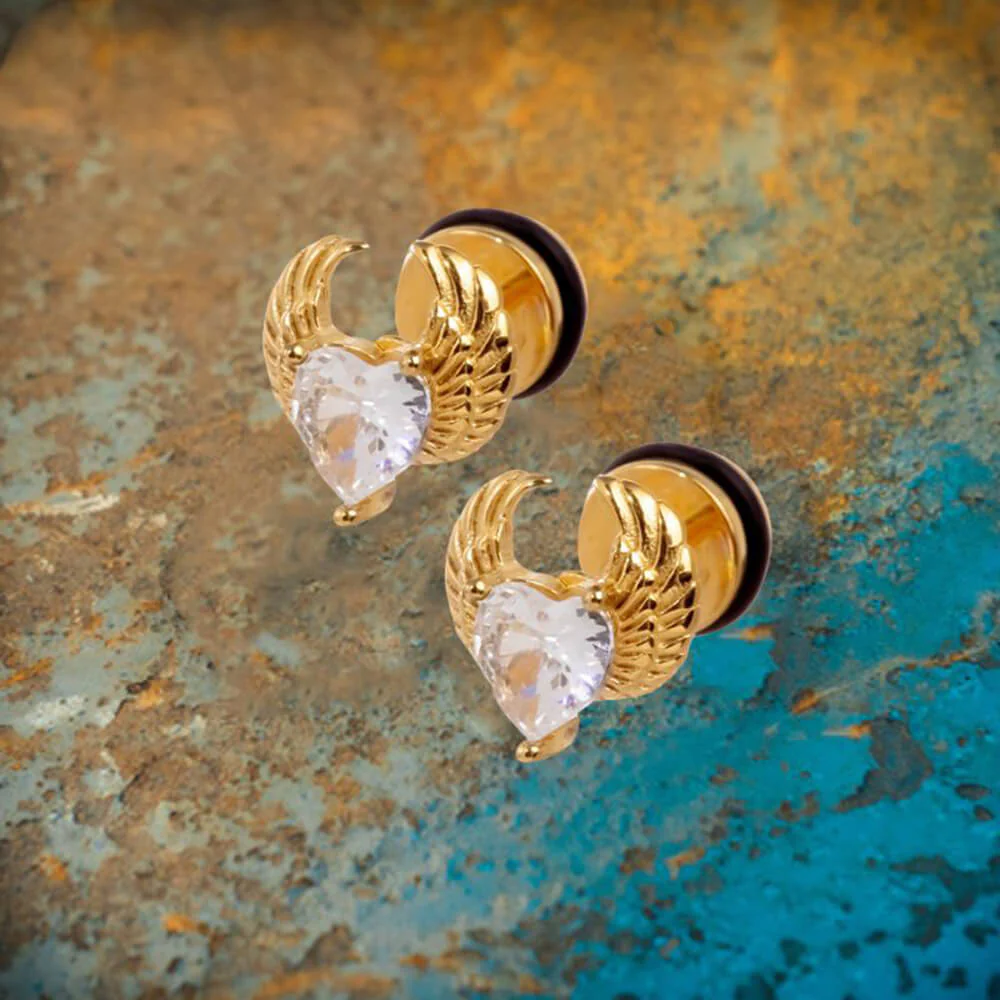 18463-punk-zircon-heart-wing-stainless-steel-stud-earrings-8.webp Punk Zircon Heart Wing Stainless Steel Stud Earrings