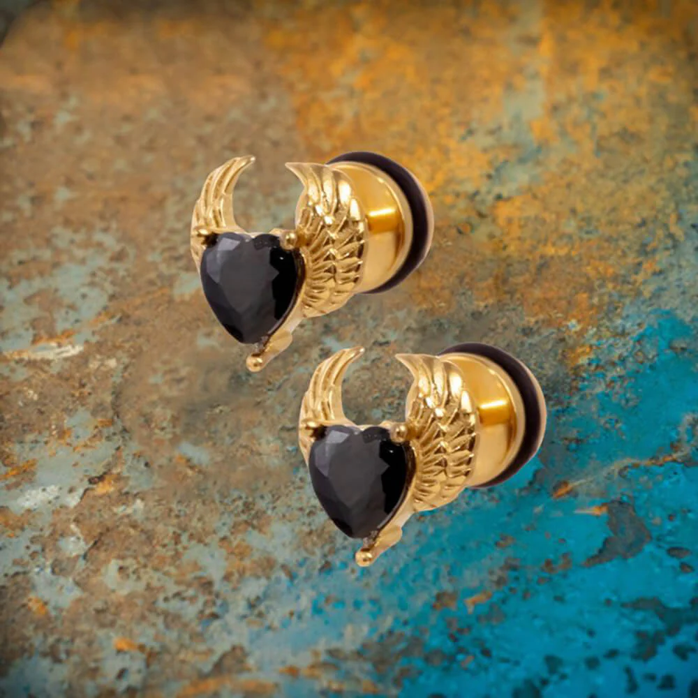 18463-punk-zircon-heart-wing-stainless-steel-stud-earrings-9.webp Punk Zircon Heart Wing Stainless Steel Stud Earrings