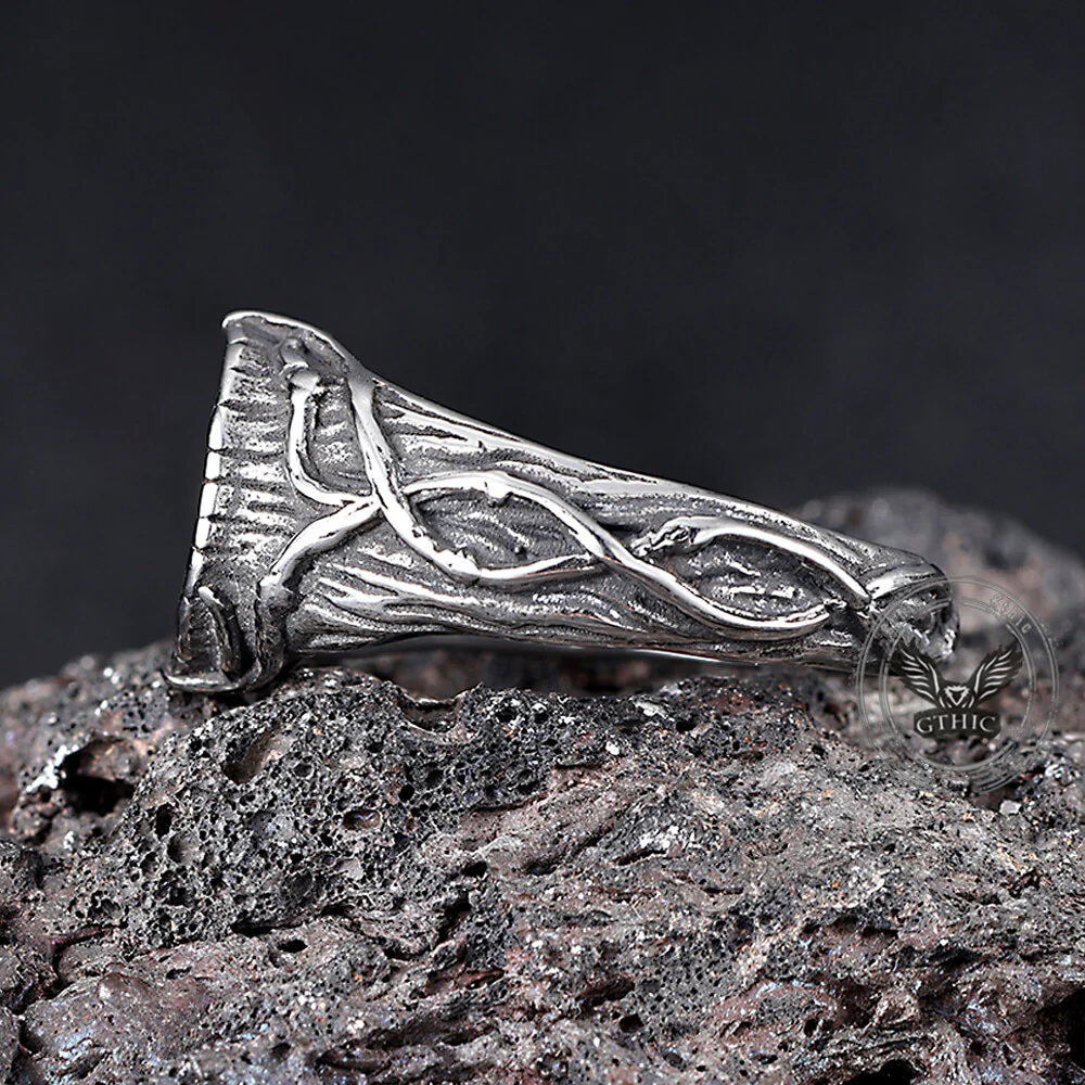 18760-vintage-textured-tree-stump-stainless-steel-ring-10.webp Vintage Textured Tree Stump Stainless Steel Ring
