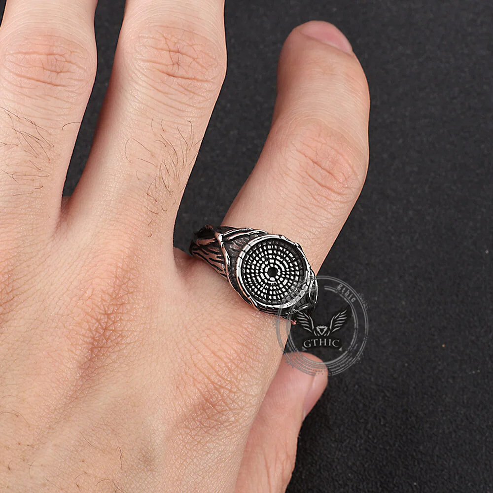 18760-vintage-textured-tree-stump-stainless-steel-ring-3.webp Vintage Textured Tree Stump Stainless Steel Ring