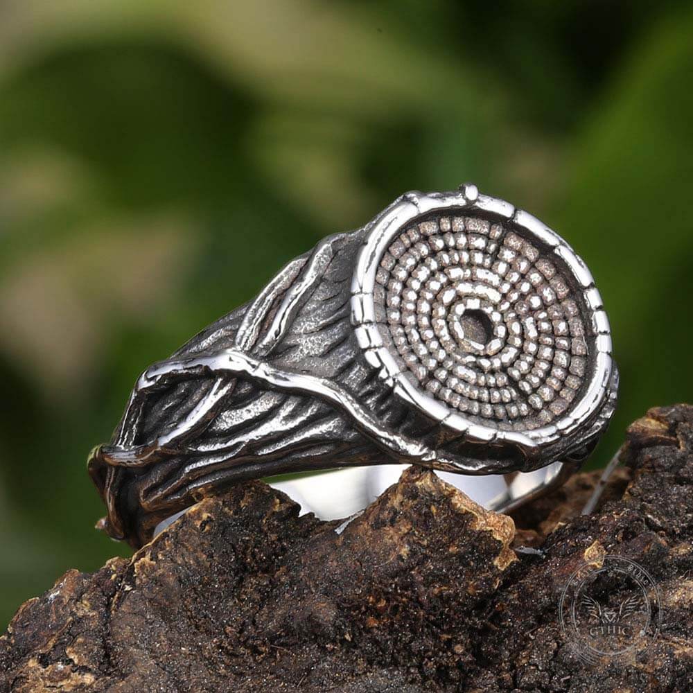 18760-vintage-textured-tree-stump-stainless-steel-ring-6.jpg Vintage Textured Tree Stump Stainless Steel Ring