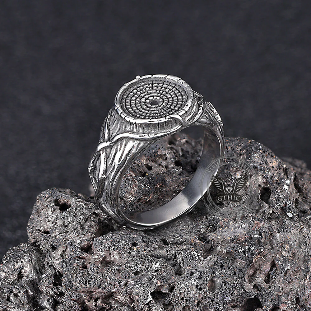 18760-vintage-textured-tree-stump-stainless-steel-ring-9.webp Vintage Textured Tree Stump Stainless Steel Ring