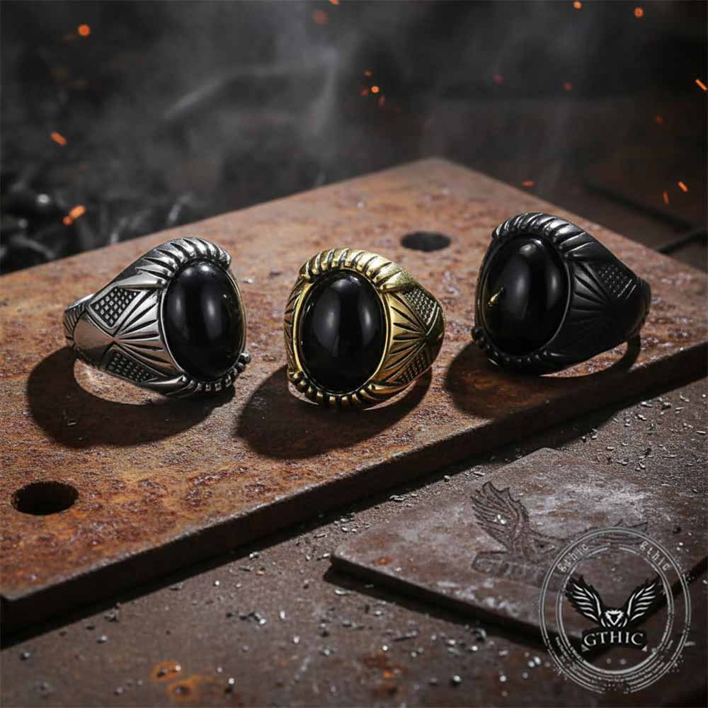 18985-punk-black-gemstone-stainless-steel-biker-ring-1.jpg Punk Black Gemstone Stainless Steel Biker Ring