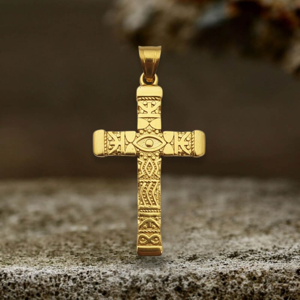 19033-vintage-all-seeing-eye-stainless-steel-cross-pendant-13.jpg Vintage All-Seeing Eye Stainless Steel Cross Pendant