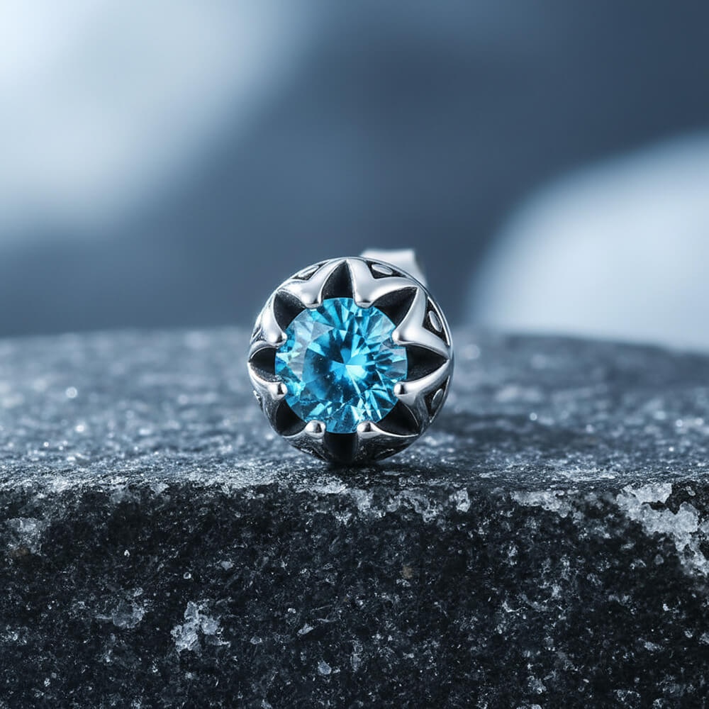 19039-punk-gem-crown-trendy-stainless-steel-stud-earrings-5.jpg Punk Gem Crown Trendy Stainless Steel Stud Earrings