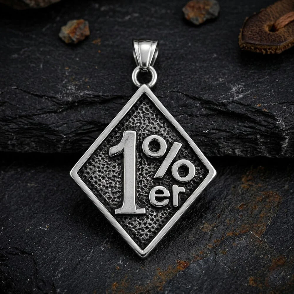 19217-silver-stainless-steel-pendant-only-silver-stainless-steel-pendant-only-variation-1.webp Punk 1%ER Symbol Stainless Steel Pendant