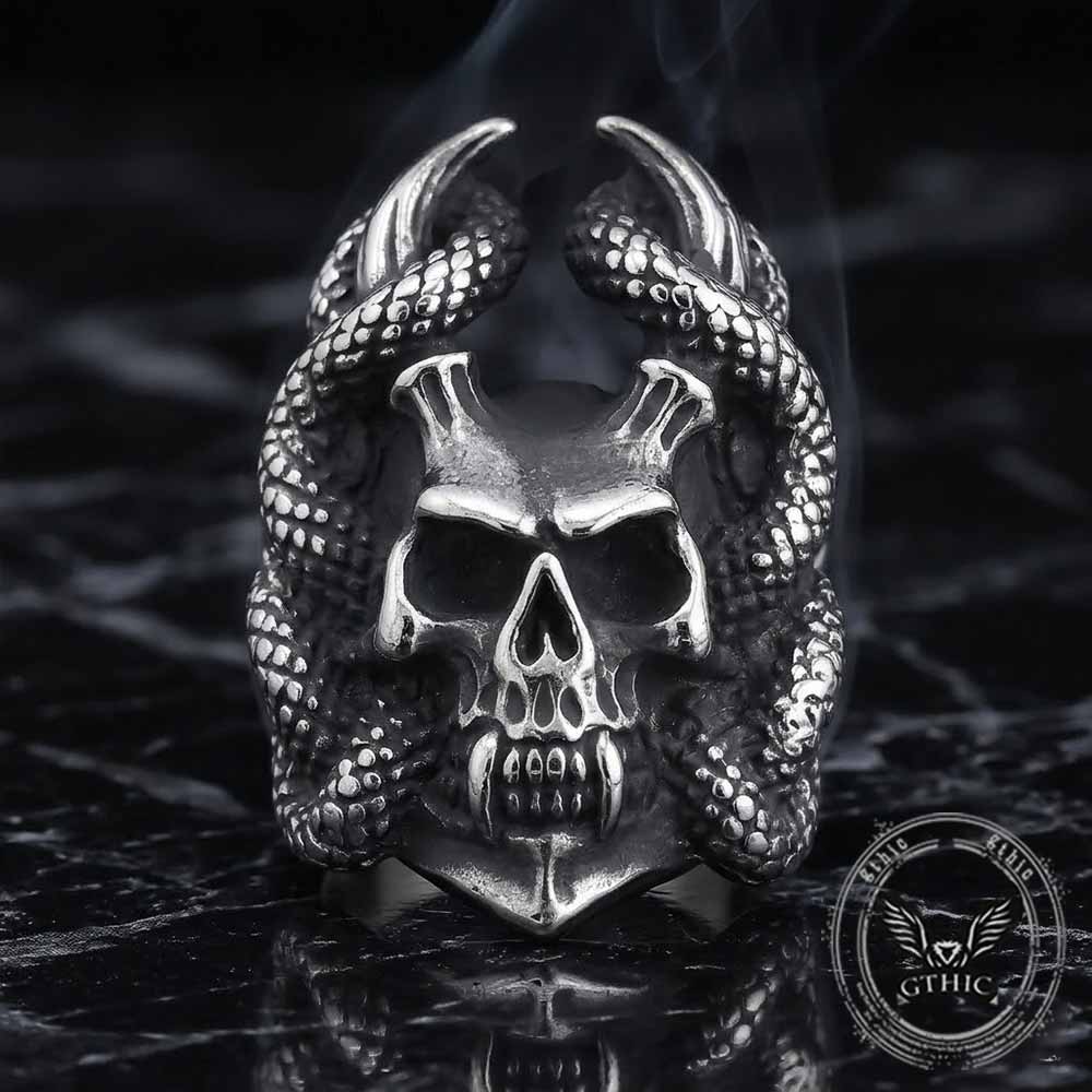 19247-gothic-snake-wrapped-horn-skull-stainless-steel-ring-5.jpg Gothic Snake Wrapped Horn Skull Stainless Steel Ring
