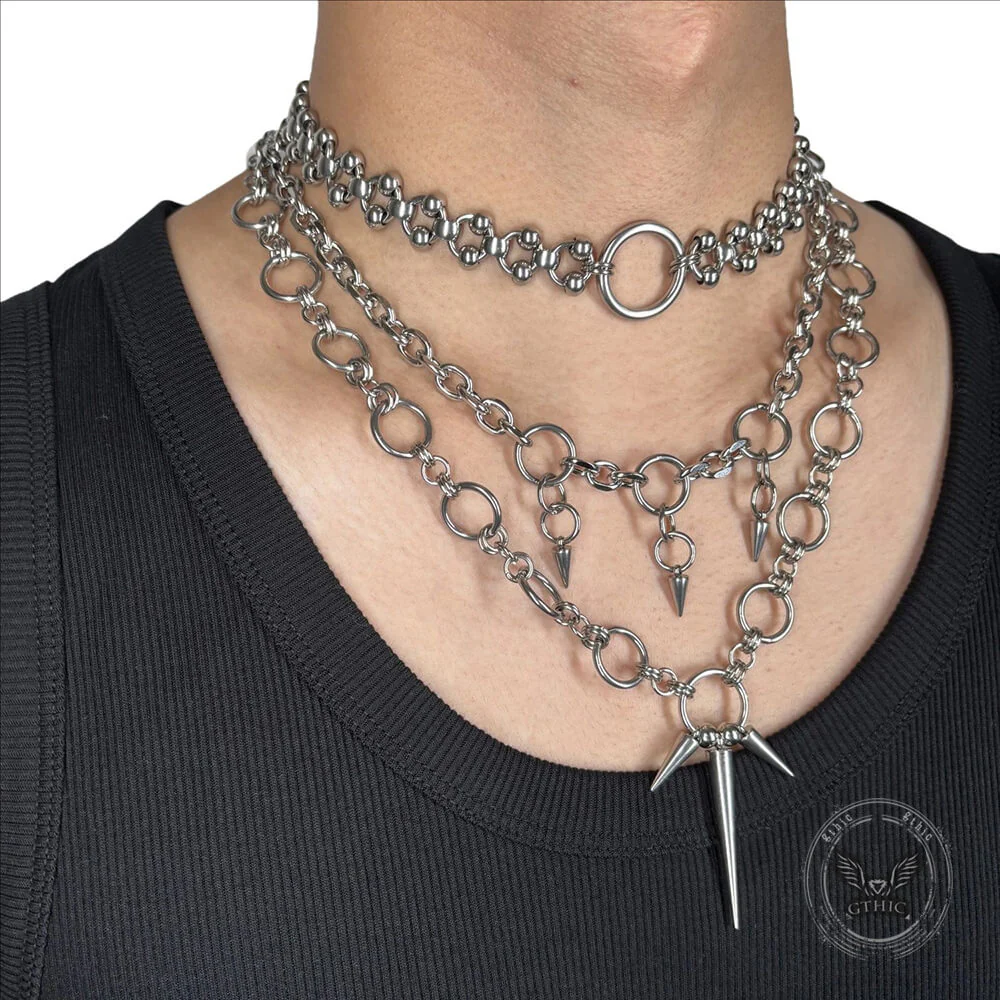19257-hip-hop-punk-spiked-multi-layered-stainless-steel-necklace-2.webp Hip-Hop Punk Spiked Multi-Layered Stainless Steel Necklace
