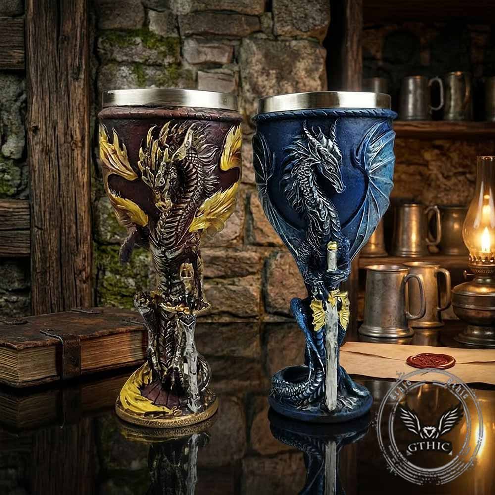 19727-vintage-dragon-sword-stainless-steel-gothic-wine-goblet-1.jpg Vintage Dragon Sword Stainless Steel Gothic Wine Goblet
