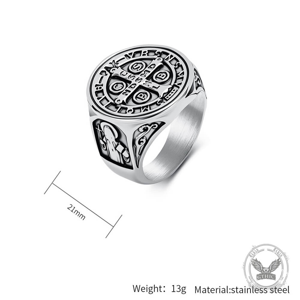 19813-vintage-st.-benedict-exorcism-stainless-steel-ring-8.jpg Vintage St. Benedict Exorcism Stainless Steel Ring