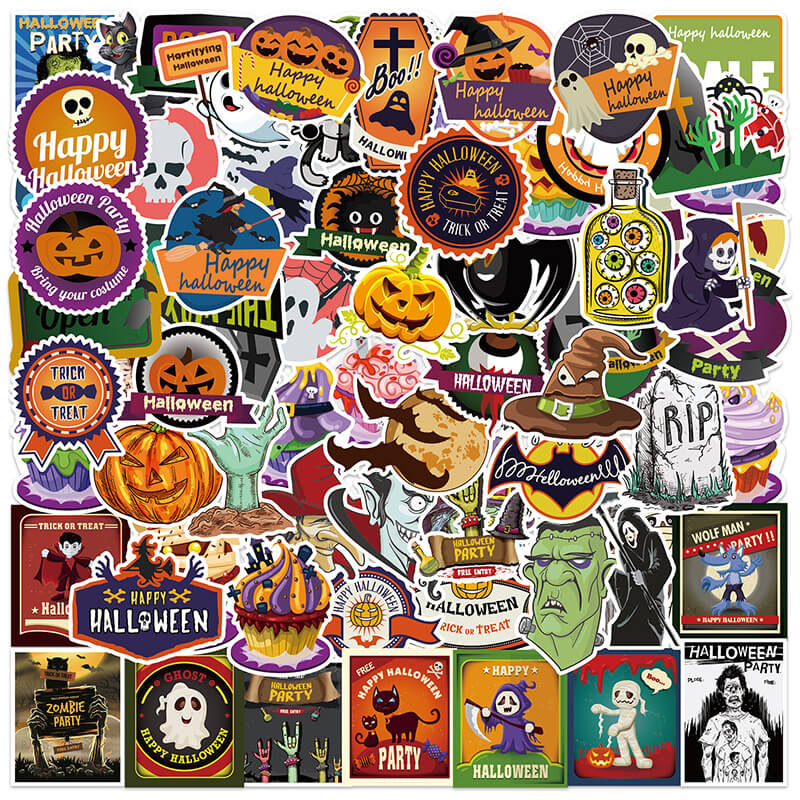 19913-100-pcs-halloween-themed-multi-purpose-stickers-1.jpg 100 Pcs Halloween Themed Multi-Purpose Stickers