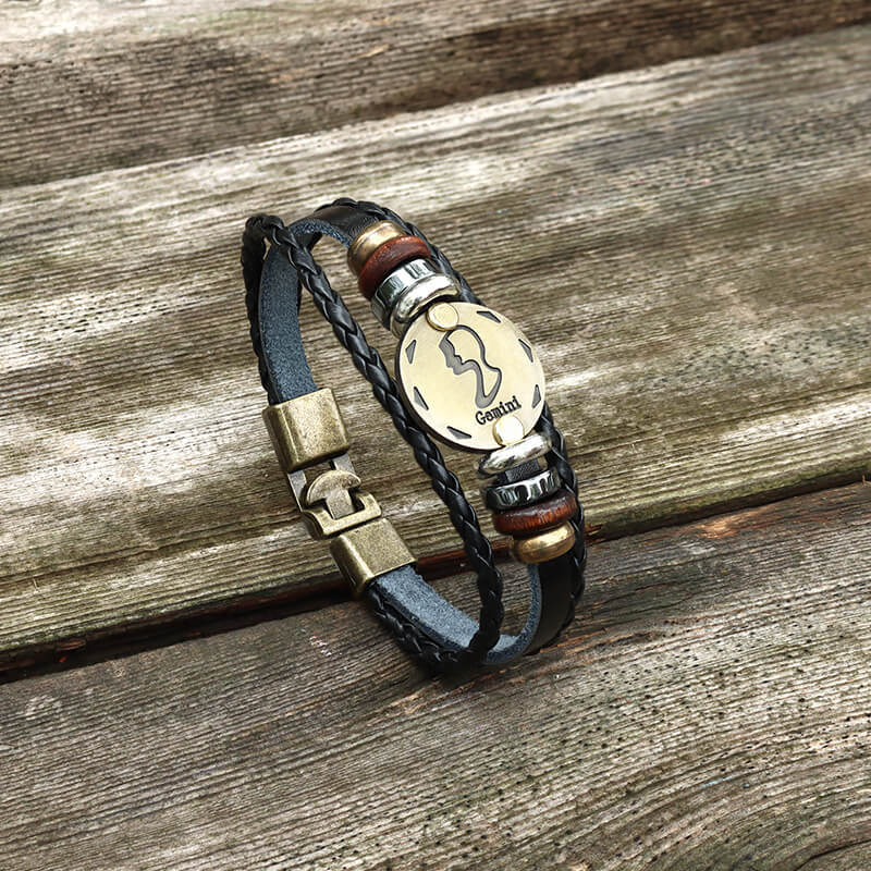 19921-12-constellation-alloy-leather-bracelet-7.jpg 12 Constellation Alloy Leather Bracelet