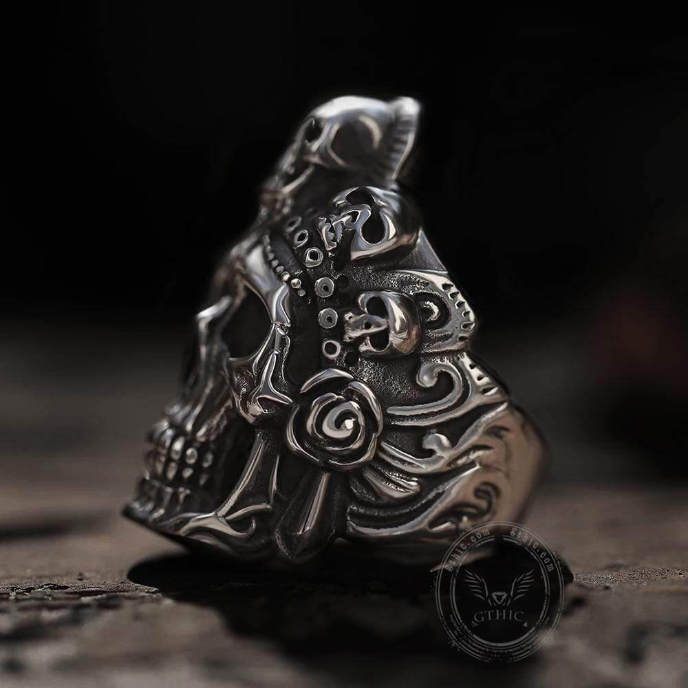 2092-death-skull-crown-stainless-steel-ring-5.jpg Death Skull Crown Stainless Steel Ring