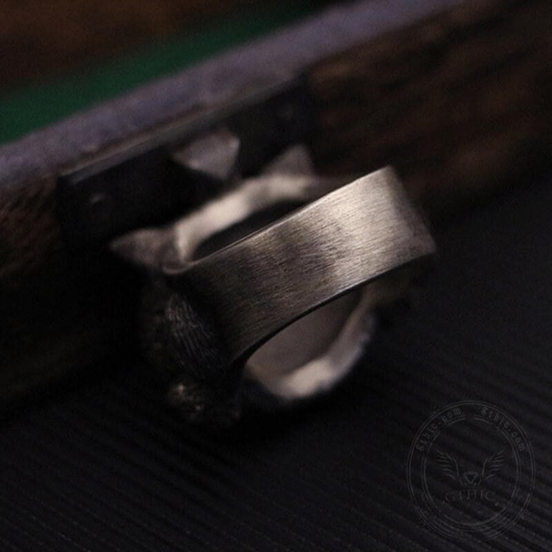 2117-smiling-cat-stainless-steel-ring-5.jpg Smiling Cat Stainless Steel Ring
