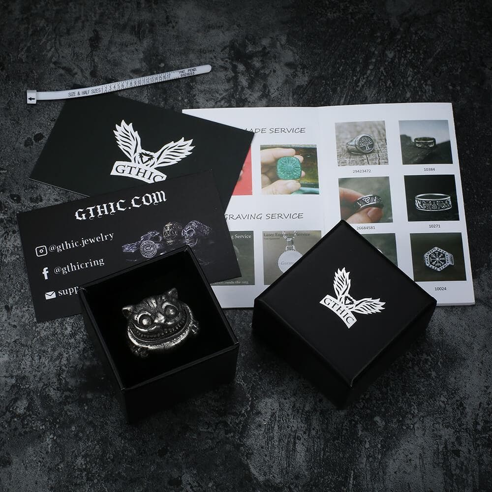 2117-smiling-cat-stainless-steel-ring-7.jpg Smiling Cat Stainless Steel Ring