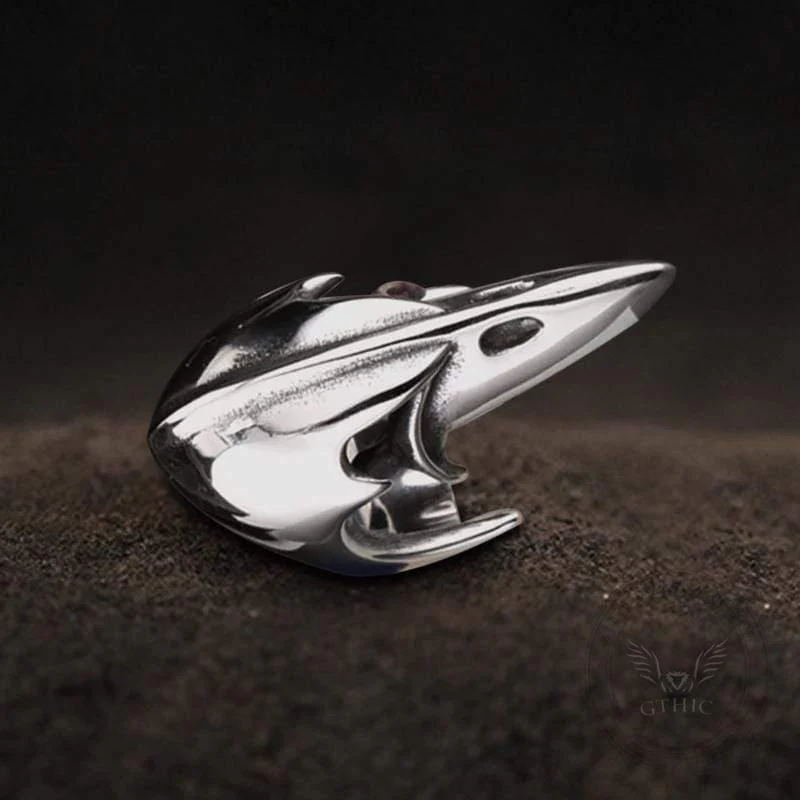 2201-crow-head-stainless-steel-beast-ring-6.webp Crow Head Stainless Steel Beast Ring