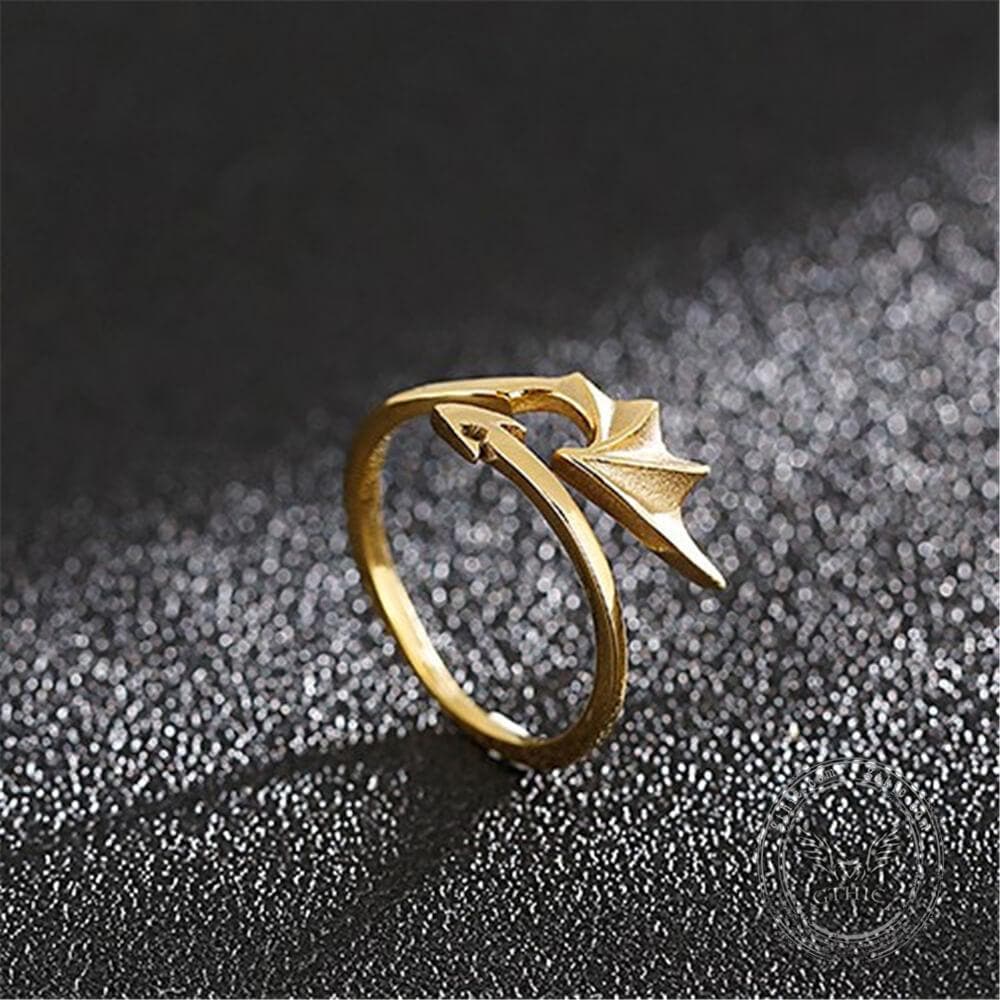 222-demon-wing-and-arrow-stainless-steel-ring-1.jpg Demon Wing and Arrow Stainless Steel Ring
