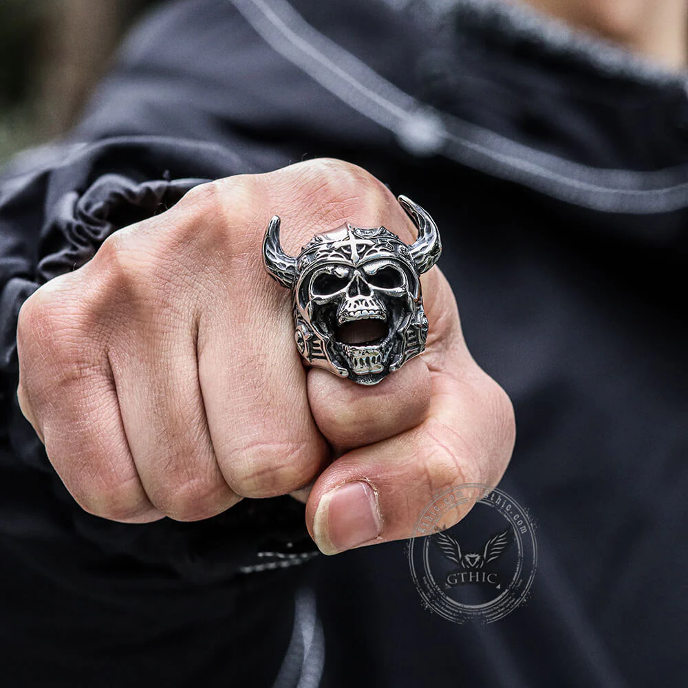 2318-nordic-god-of-war-viking-warrior-skull-ring-2.webp Nordic God of War Viking Warrior Skull Ring
