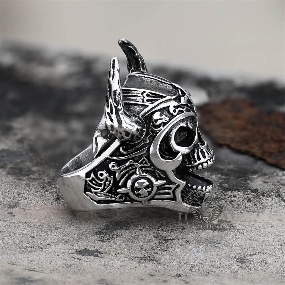 2318-nordic-god-of-war-viking-warrior-skull-ring-4.jpg Nordic God of War Viking Warrior Skull Ring