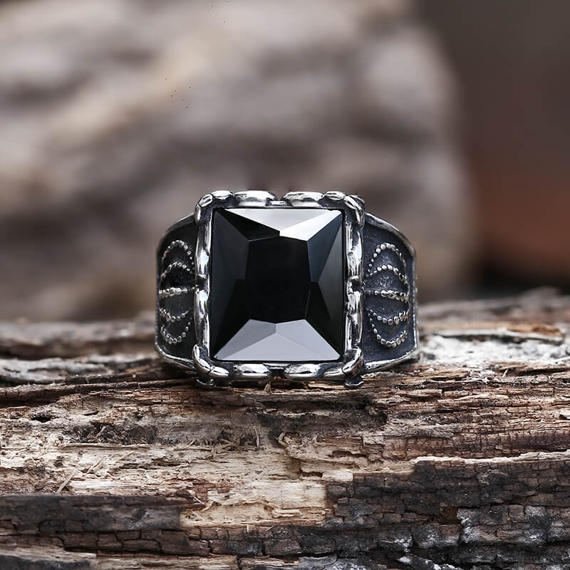 2477-gothic-crown-stainless-steel-cz-ring-6.jpg Gothic Crown Stainless Steel CZ Ring