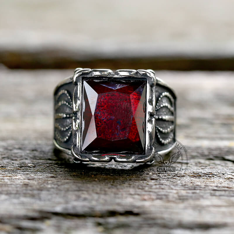 2477-gothic-crown-stainless-steel-cz-ring-8.jpg Gothic Crown Stainless Steel CZ Ring