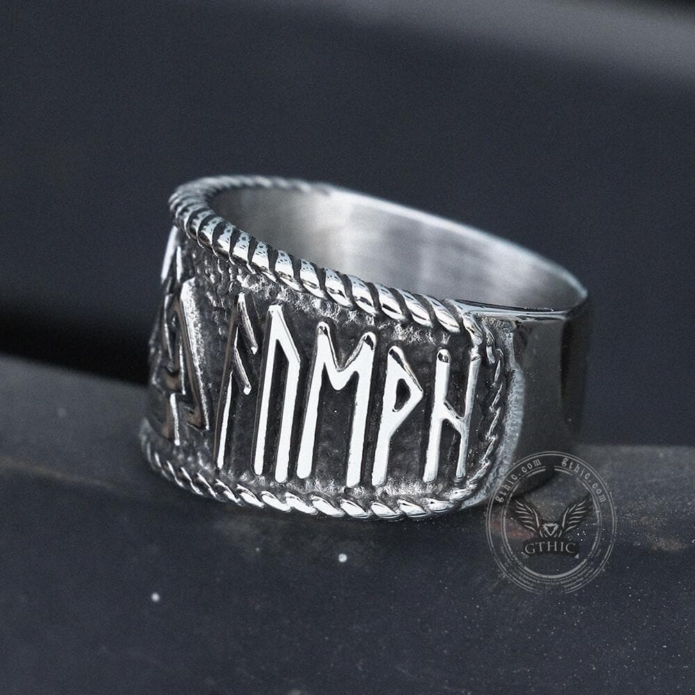 2555-odin-runes-valknut-316l-stainless-steel-viking-ring-6.jpg ODIN Runes Valknut 316L Stainless Steel Viking Ring
