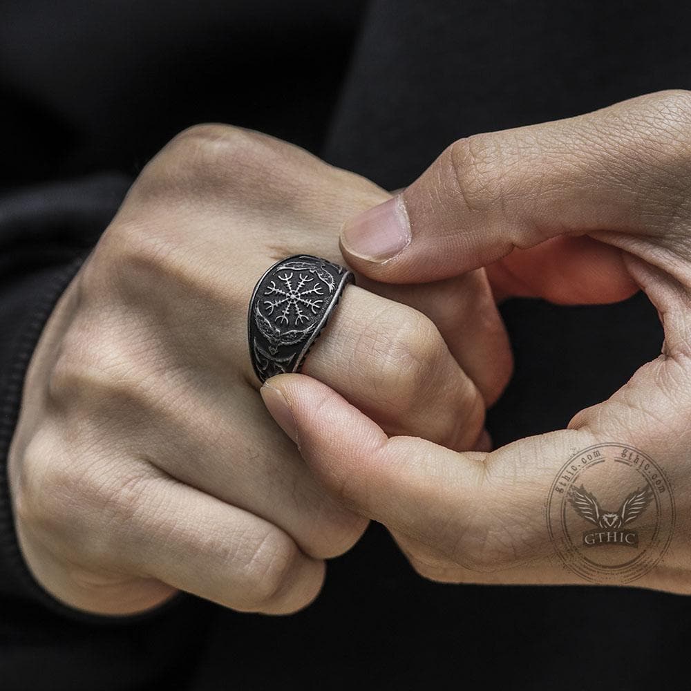 2615-norse-helm-of-awe-eagle-stainless-steel-viking-ring-2.jpg Norse Helm of Awe Eagle Stainless Steel Viking Ring