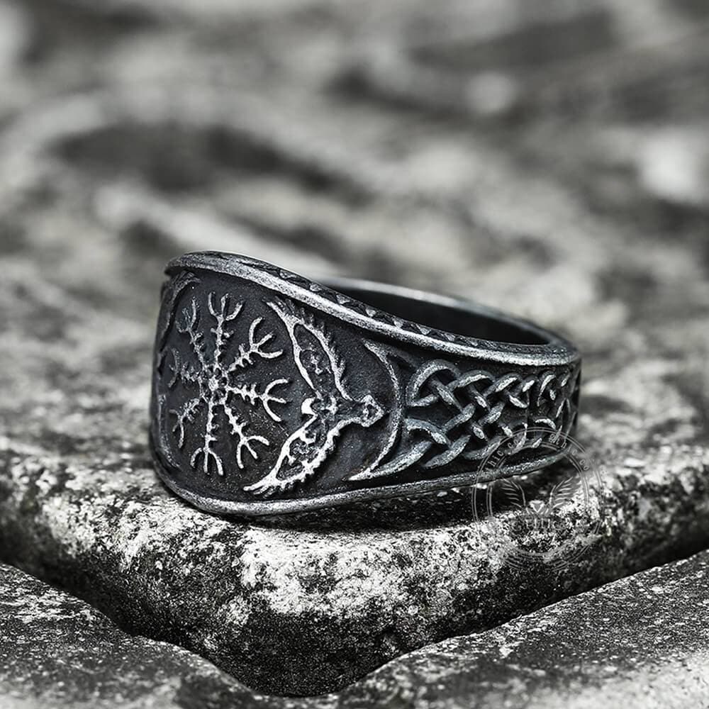 2615-norse-helm-of-awe-eagle-stainless-steel-viking-ring-3.jpg Norse Helm of Awe Eagle Stainless Steel Viking Ring