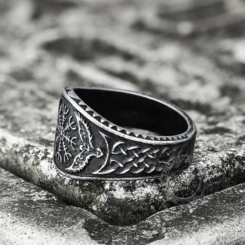 2615-norse-helm-of-awe-eagle-stainless-steel-viking-ring-4.jpg Norse Helm of Awe Eagle Stainless Steel Viking Ring