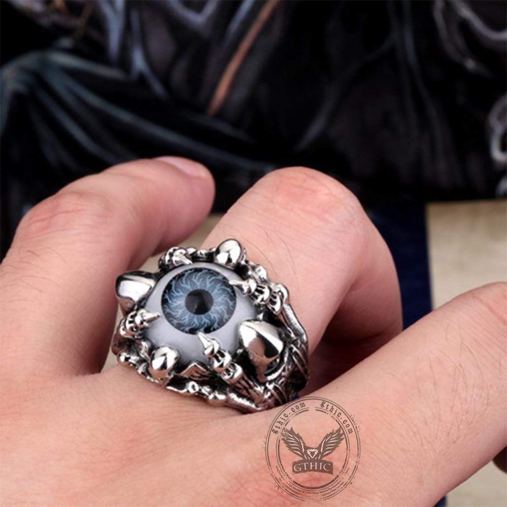 2774-greek-evil-eye-stainless-steel-skull-ring-6.jpg Greek Evil Eye Stainless Steel Skull Ring
