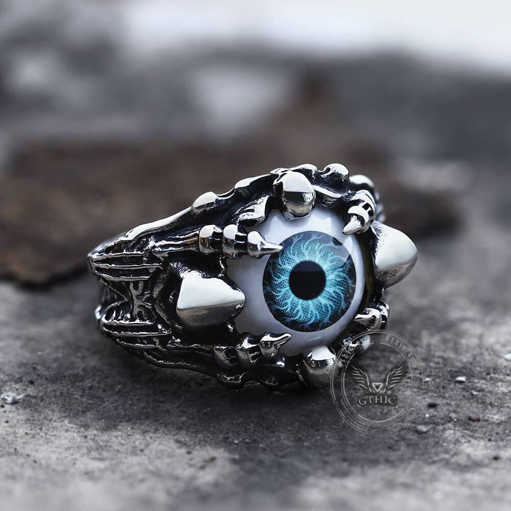 2774-greek-evil-eye-stainless-steel-skull-ring-7.jpg Greek Evil Eye Stainless Steel Skull Ring