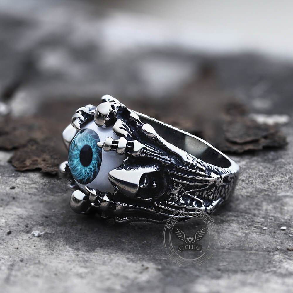 2774-greek-evil-eye-stainless-steel-skull-ring-8.jpg Greek Evil Eye Stainless Steel Skull Ring