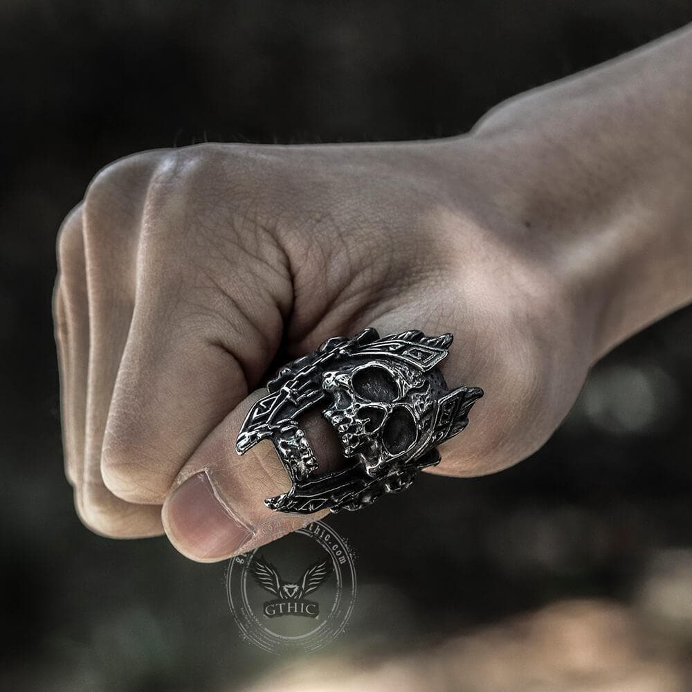 282-god-of-war-ares-stainless-steel-skull-ring-2.jpg God of War Ares Stainless Steel Skull Ring