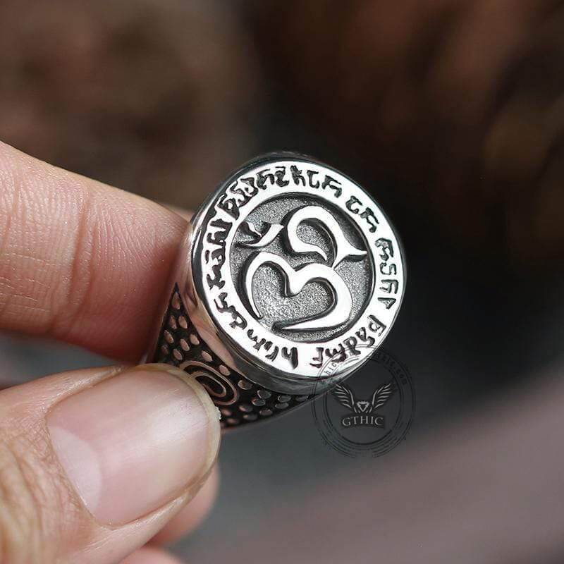 2829-om-aum-yoga-stainless-steel-ring-2.jpg Om Aum Yoga Stainless Steel Ring