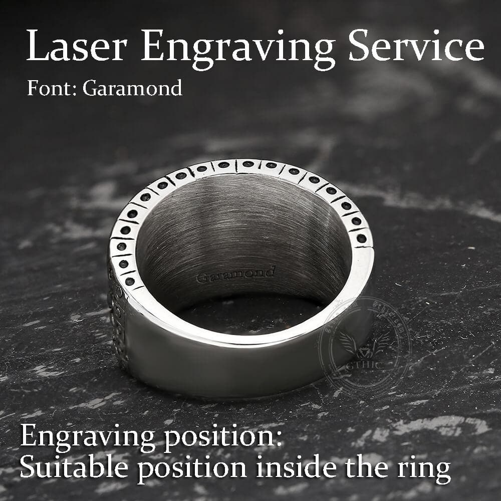 2891-ouroboros-stainless-steel-mythology-ring-8.jpg Ouroboros Stainless Steel Mythology Ring