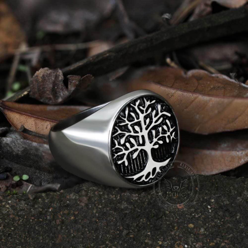 2902-tree-of-life-stainless-steel-viking-ring-5.jpg Tree Of Life Stainless Steel Viking Ring