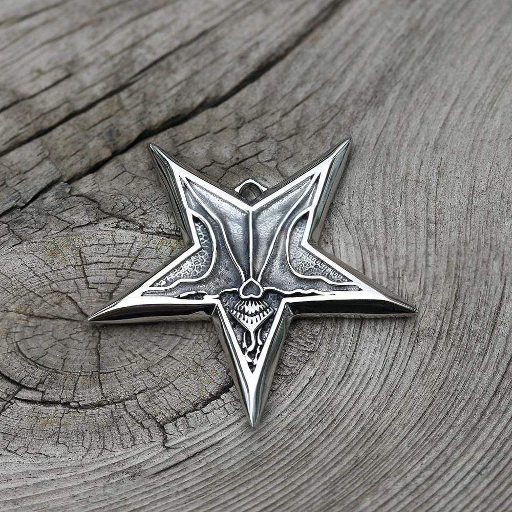 2987-devil-satan-smile-stainless-steel-pentagram-necklace-9.jpg Devil Satan Smile Stainless Steel Pentagram Necklace