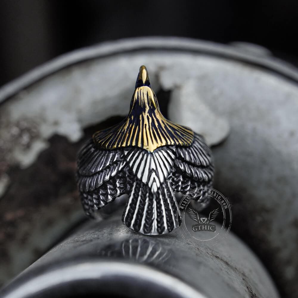 3064-eagle-stainless-steel-beast-ring-10.jpg Eagle Stainless Steel Beast Ring