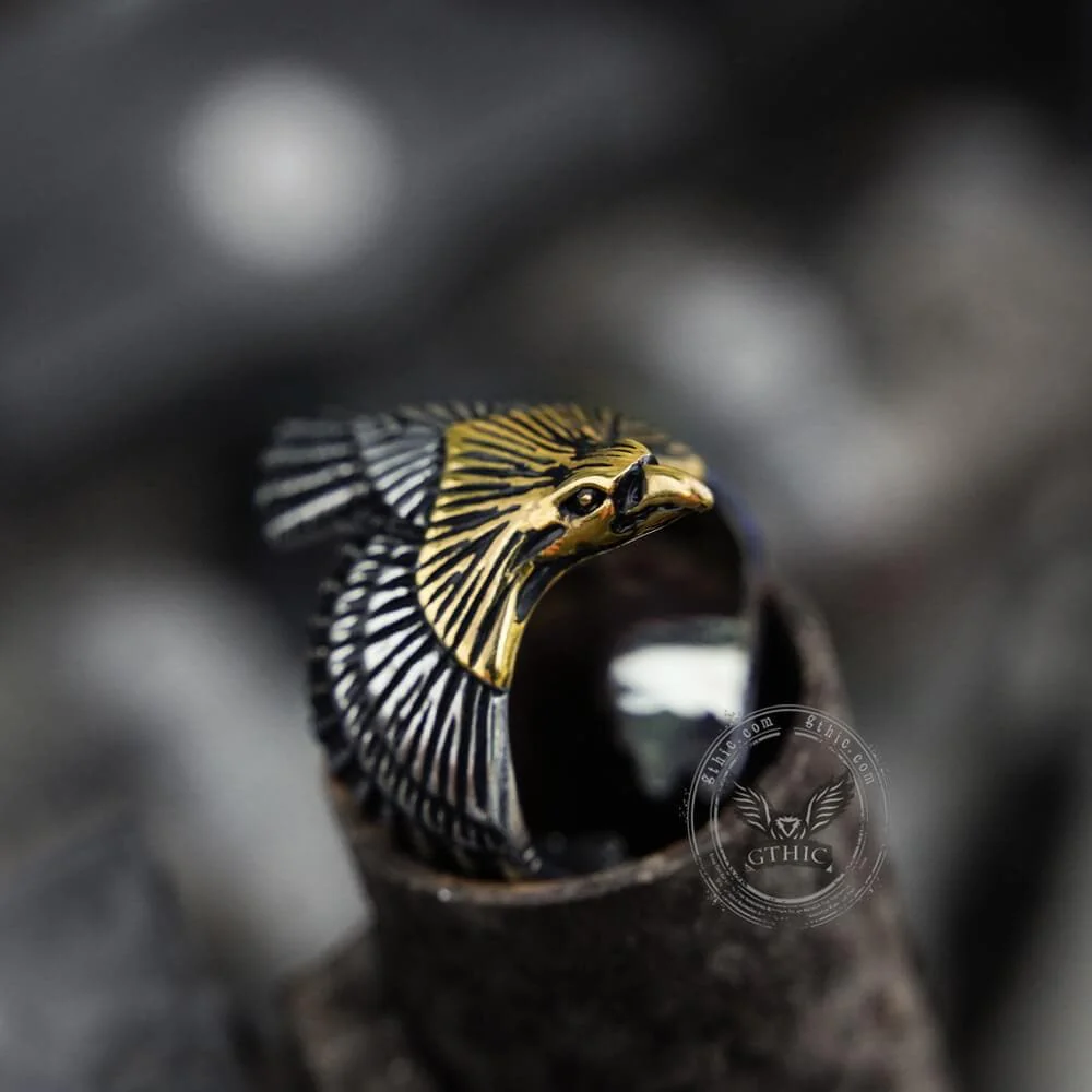 3064-eagle-stainless-steel-beast-ring-4.webp Eagle Stainless Steel Beast Ring