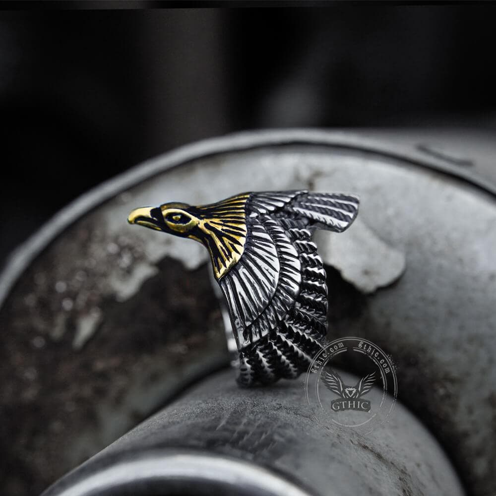 3064-eagle-stainless-steel-beast-ring-5.jpg Eagle Stainless Steel Beast Ring