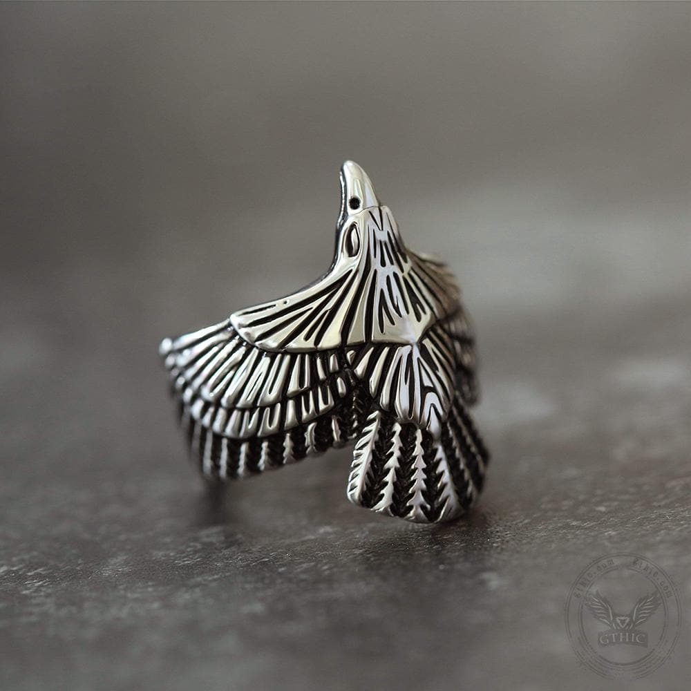 3064-eagle-stainless-steel-beast-ring-7.jpg Eagle Stainless Steel Beast Ring
